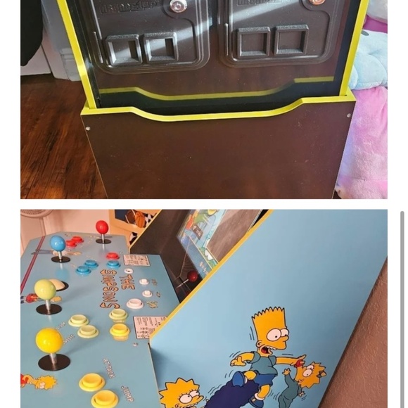 One up arcade simpsons machine - Picture 3 of 4